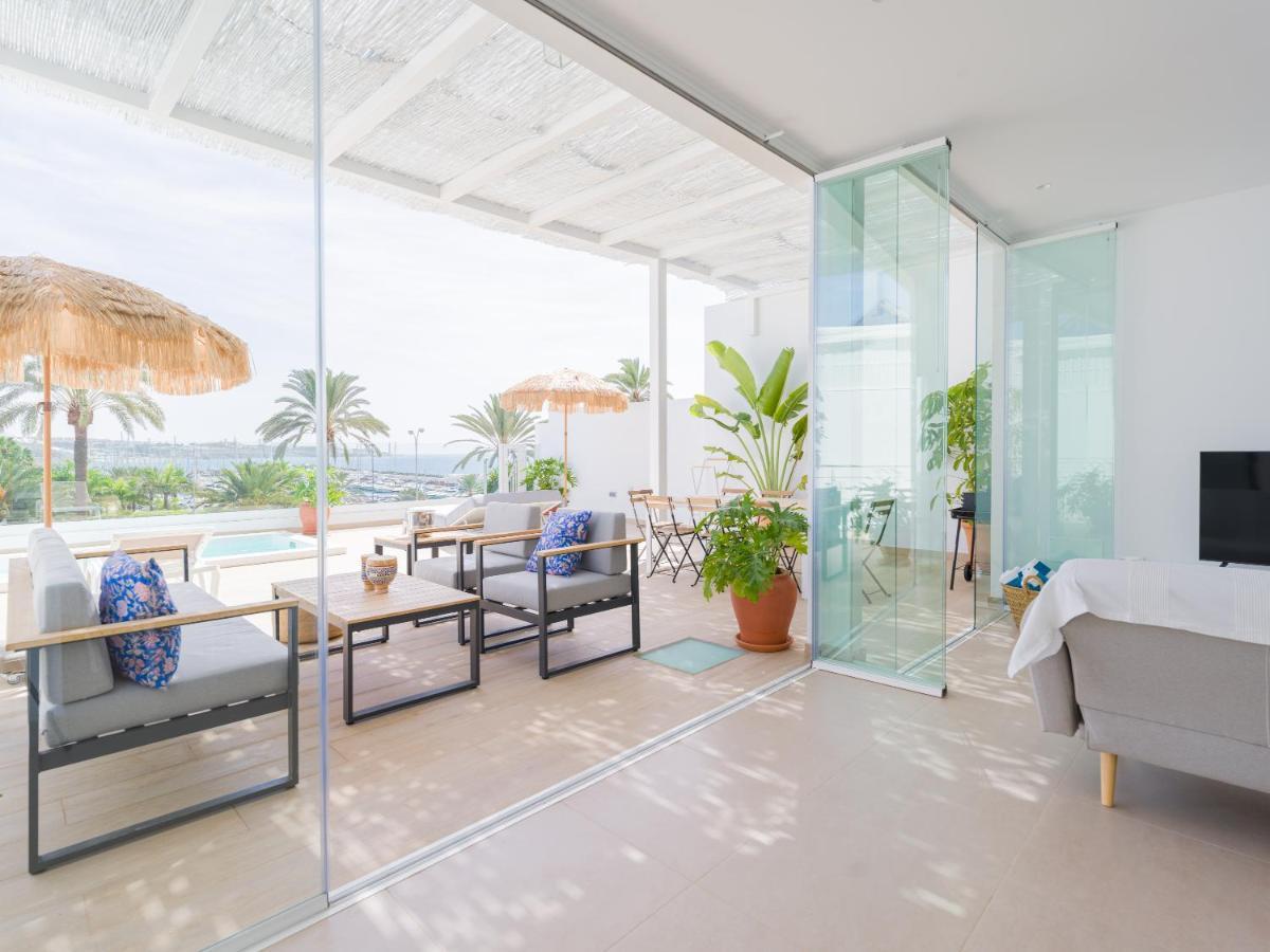 Pasitoblanco Porto Mare 44 Seaview Villa Private Heated Pool Pasito Blanco Exterior photo