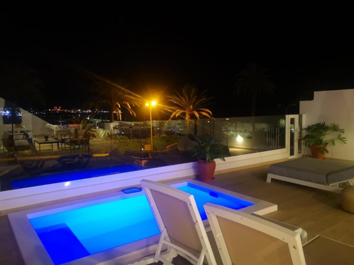 Pasitoblanco Porto Mare 44 Seaview Villa Private Heated Pool Pasito Blanco Exterior photo